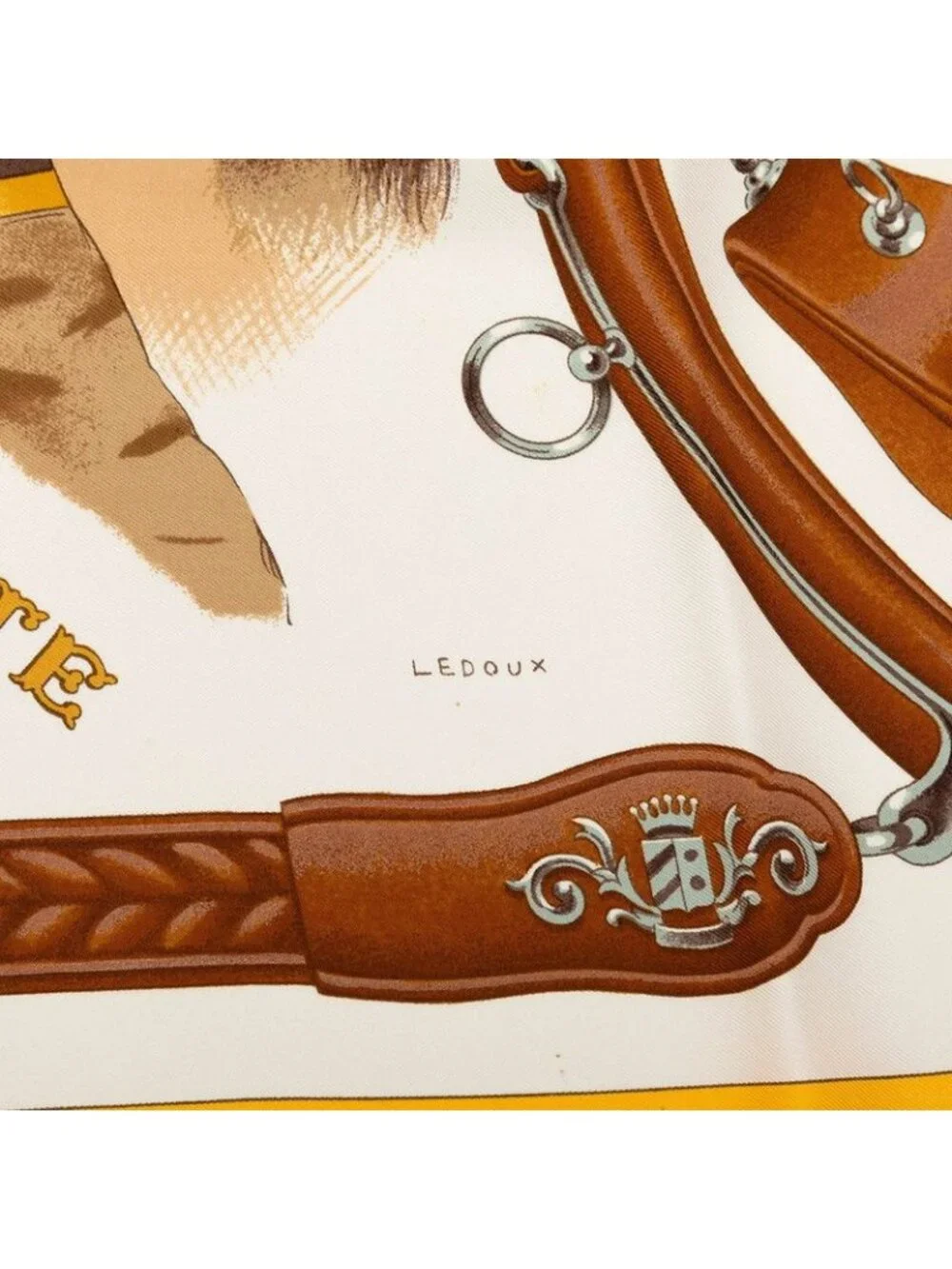 Hermes Carre 90 Attelage en Arbalete Carriage Bow Scarf - Picture 7 of 8